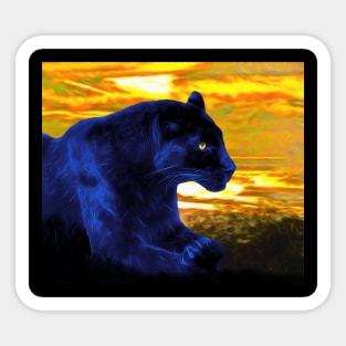 Black panther Sticker